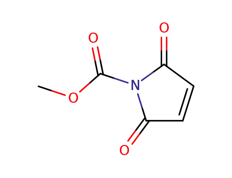 Molecular Structure of 55750-48-6 (N-METHOXYCARBONYLMALEIMIDE)