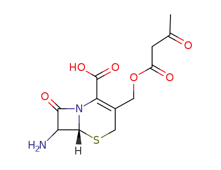 7-amino-3-(3-oxobutyryloxy)methyl-3-cephem-4-carboxylic acid