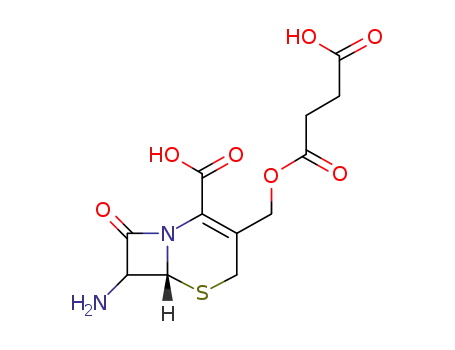 7-amino-3-(3-carboxypropionyloxy)methyl-3-cephem-4-carboxylic acid