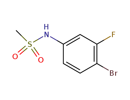 N-(4-bromo-3-fluoro-phenyl)-methanesulfonamide