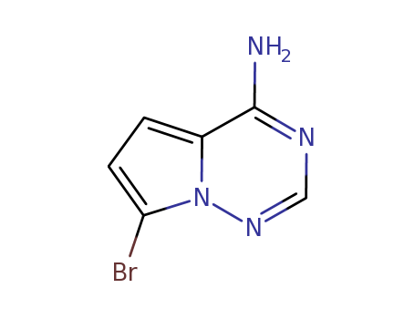 937046-98-5,7-bromopyrrolo[1,2-f][1,2,4]triazin-4-amine,4-Amino-7-bromo-pyrrolo[2,1-f][1,2,4]triazine;