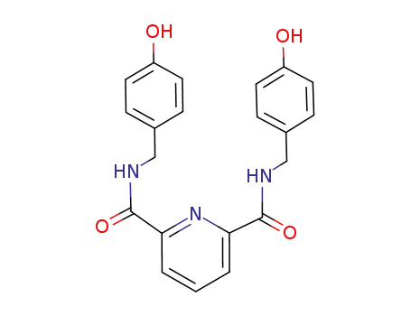 2,6-bis(p-hydroxybenzylaminocarbonyl)pyridine