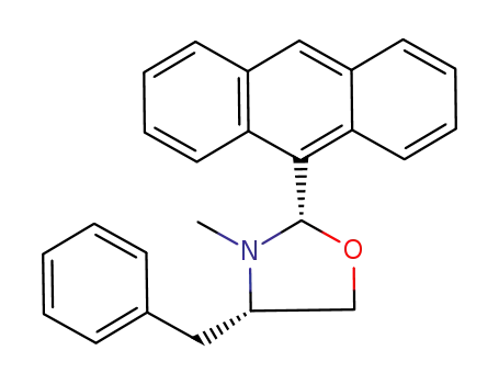 (2S,4S)-2-(9-anthracenyl)-3-methyl-4-benzyl oxazolidine