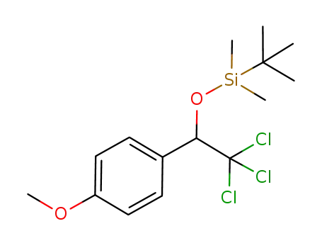 tert-butyldimethyl[2,2,2-trichloro-1-(4-methoxyphenyl)ethoxy]silane