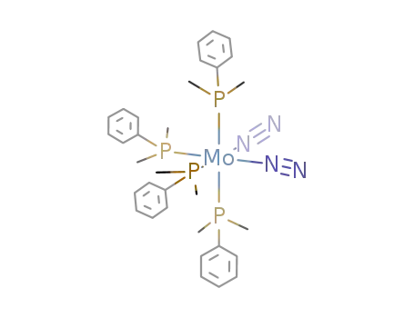 cis-(molybdenum-bis(dinitrogen)(PMe2Ph)4)