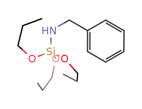 N-benzyl-1,1,1-tripropoxysilanamine