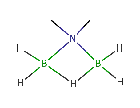 Molecular Structure of 23273-02-1 (boron hydride dimethylazanide (2:5:1))
