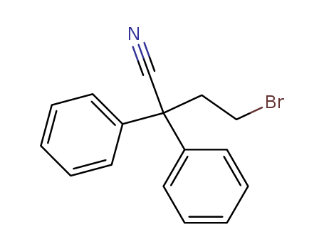 4-Bromo-2,2-diphenylbutanenitrile