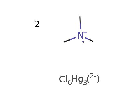 2(CH3)4N(1+)*Hg3Cl6(2-)=((CH3)4N)2[Hg3Cl6]