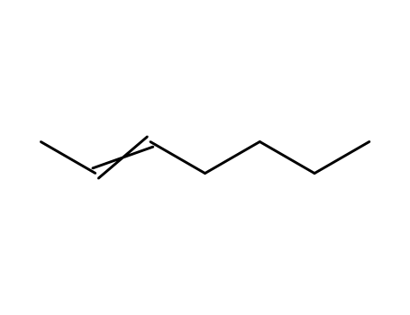 Molecular Structure of 592-77-8 (TRANS-2-HEPTENE)