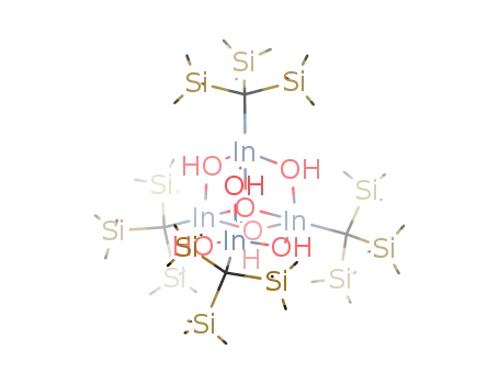 μ4-oxohexa(μ-hydroxy)tetrakis(tris(trimethylsilyl)methylindium)