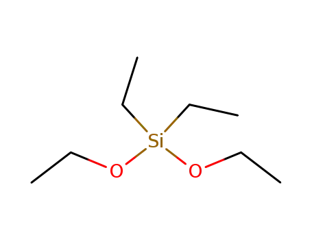 Molecular Structure of 5021-93-2 (DIETHYLDIETHOXYSILANE)
