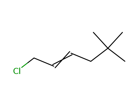 1-chloro-5,5-dimethyl-2-hexene