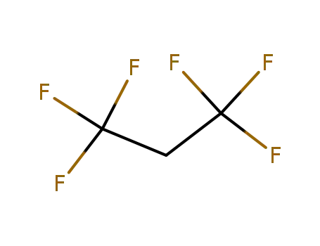 Molecular Structure of 690-39-1 (1,1,1,3,3,3-Hexafluoropropane)