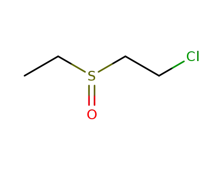 Molecular Structure of 27998-62-5 (1-chloro-2-(ethylsulfinyl)ethane)