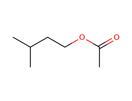 Molecular Structure of 123-92-2 (Isoamyl acetate)
