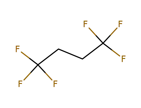 Molecular Structure of 407-59-0 (1,1,1,4,4,4-HEXAFLUOROBUTANE)