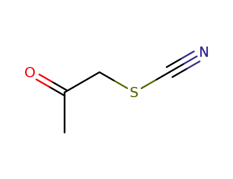 Molecular Structure of 3029-48-9 (Thiocyanic acid, 2-oxopropyl ester (9CI))