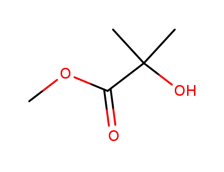 Molecular Structure of 2110-78-3 (Methyl 2-hydroxyisobutyrate)