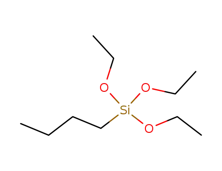 Molecular Structure of 4781-99-1 (N-Butyltriethoxy Silane)
