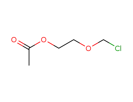 Molecular Structure of 40510-88-1 (Acetic acid 2-chloromethoxy-ethyl ester)