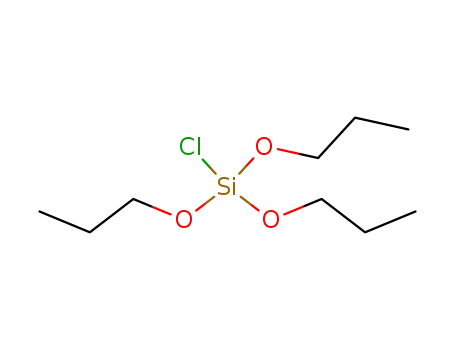Molecular Structure of 17897-96-0 (Silane, chlorotripropoxy-)