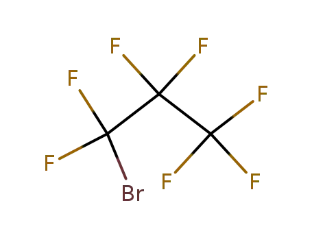 Molecular Structure of 422-85-5 (Heptafluoro-n-propyl bromide)