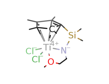 Ti(η(5):η(1):η(1)-C5Me4SiMe2NCH2CH2OMe)Cl2