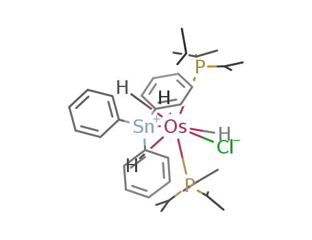 OsH4Cl(SnPh3)(P(i)Pr3)2