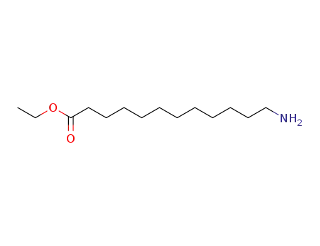 Molecular Structure of 53005-23-5 (Dodecanoic acid, 12-amino-, ethyl ester)