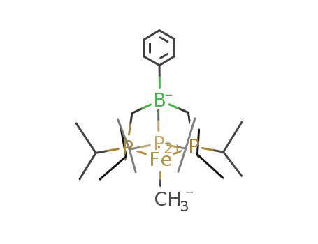 [(phenyl)B(CH2P(iPr)2)3(methyl)iron(II)]