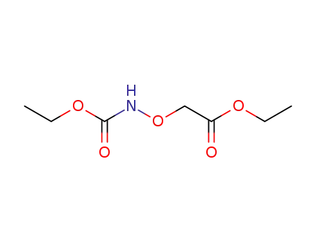 Molecular Structure of 68871-49-8 (Acetic acid, [[(ethoxycarbonyl)amino]oxy]-, ethyl ester)
