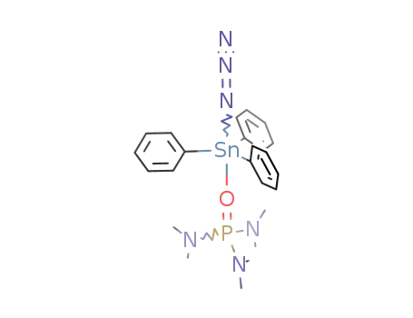 azido(hexamethylphosphoramide)triphenyltin(IV)