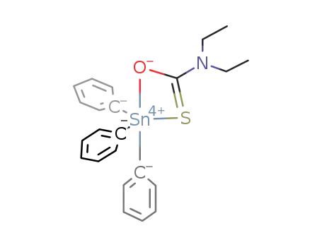 triphenyltin(IV) N,N'-diethylmonothiocarbamate
