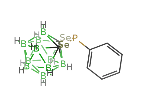 2-phenyl-4,5-[1,2(1,2-dicarba-closo-dodecaborano)]-1,3-diselena-2-phospha-cyclopentane
