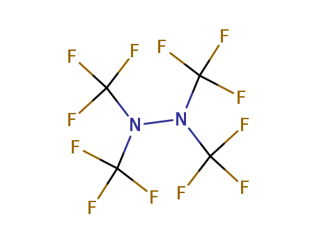 Hydrazine, tetrakis(trifluoromethyl)-