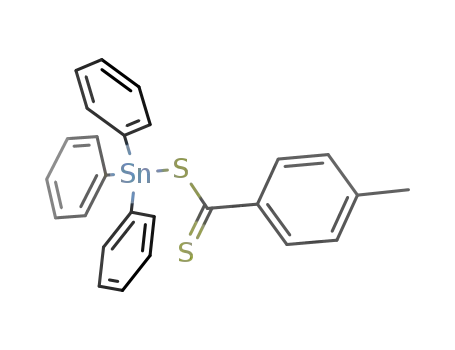 triphenyltin 4-methylbenzenecarbodithioate