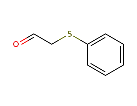 Molecular Structure of 66303-55-7 (Acetaldehyde, (phenylthio)-)