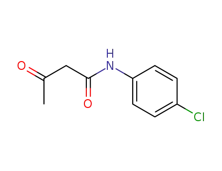 Molecular Structure of 101-92-8 (4'-Chloroacetoacetanilide)
