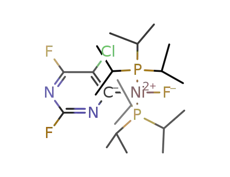 trans-[NiF(4-C4N2ClF2)(P-i-Pr3)2]