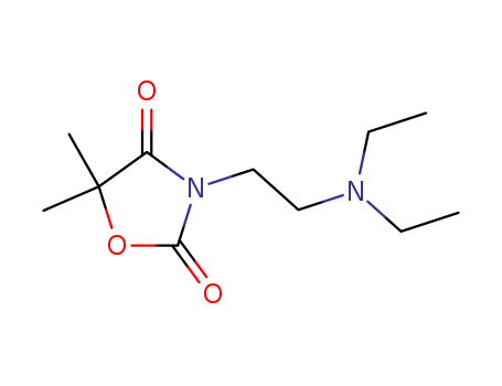 3-(2-diethylamino-ethyl)-5,5-dimethyl-oxazolidine-2,4-dione