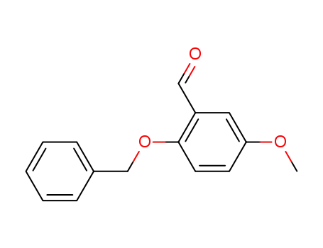 Molecular Structure of 56979-57-8 (2-Benzyloxy-5-methoxy-benzaldehyde)