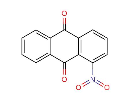 Molecular Structure of 82-34-8 (1-NITROANTHRAQUINONE)