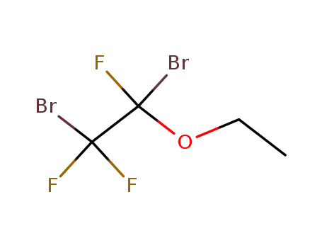 <1,2,2-Trifluor-1,2-dibrom-aethyl>-aethylaether