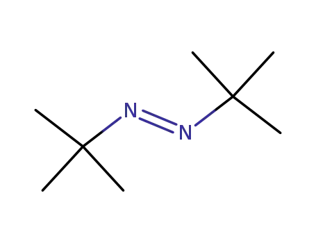 Molecular Structure of 15464-01-4 (Diazene, bis(1,1-dimethylethyl)-, (E)-)