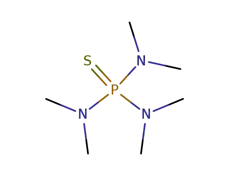 Molecular Structure of 3732-82-9 (N-bis(dimethylamino)phosphinothioyl-N-methyl-methanamine)