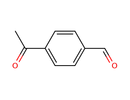 Molecular Structure of 3457-45-2 (4-ACETYLBENZALDEHYDE)