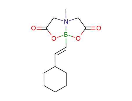 2-(2-cyclohexylvinyl)-6-methyl-1,3,6,2-dioxazaborocane-4,8-dione