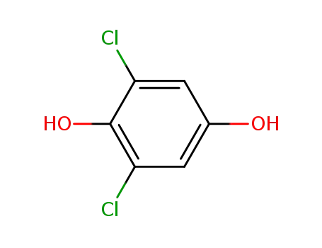 Molecular Structure of 20103-10-0 (2,6-DICHLORO-1,4-HYDROQUINONE)