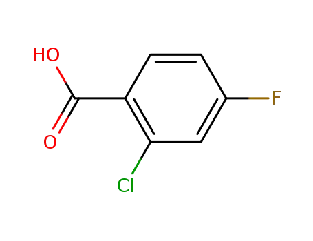 2-choro-4-fluorobenzoic acid